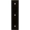 Ekena Millwork Hamilton Steel Bracket, Antiqued Brass 2"W x 8"D x 8"H BKTM02X08X08HAABS - alternate 2